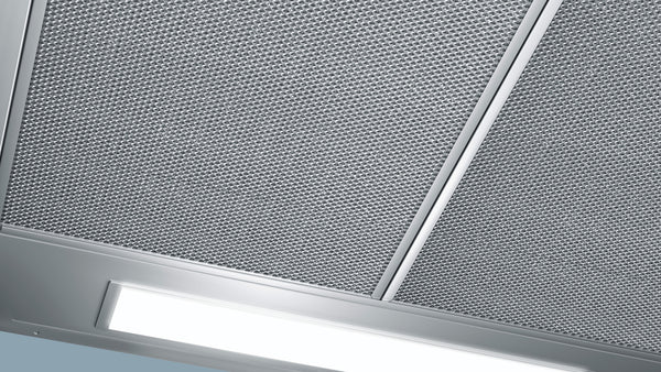 Siemens LU63LCC50 emhætte Indbygget under Rustfrit stål 350 m³/t