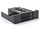 DeLOCK 47011 drive bay panel 2x 2,5" Opbevaring drev bakke Sort