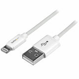 StarTech.com USBLT1MW Lightning kabel 1 m Hvid