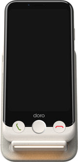 Doro 8916 oplader til mobil enhed Smartphone Hvid Trådløs opladning Indendørs