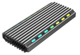 Gembird EE2280-U3C-03 drevkabinet SSD kabinet Sort M.2