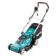 Makita ELM4120 plæneklipper Vekselstrøm Sort, Blå