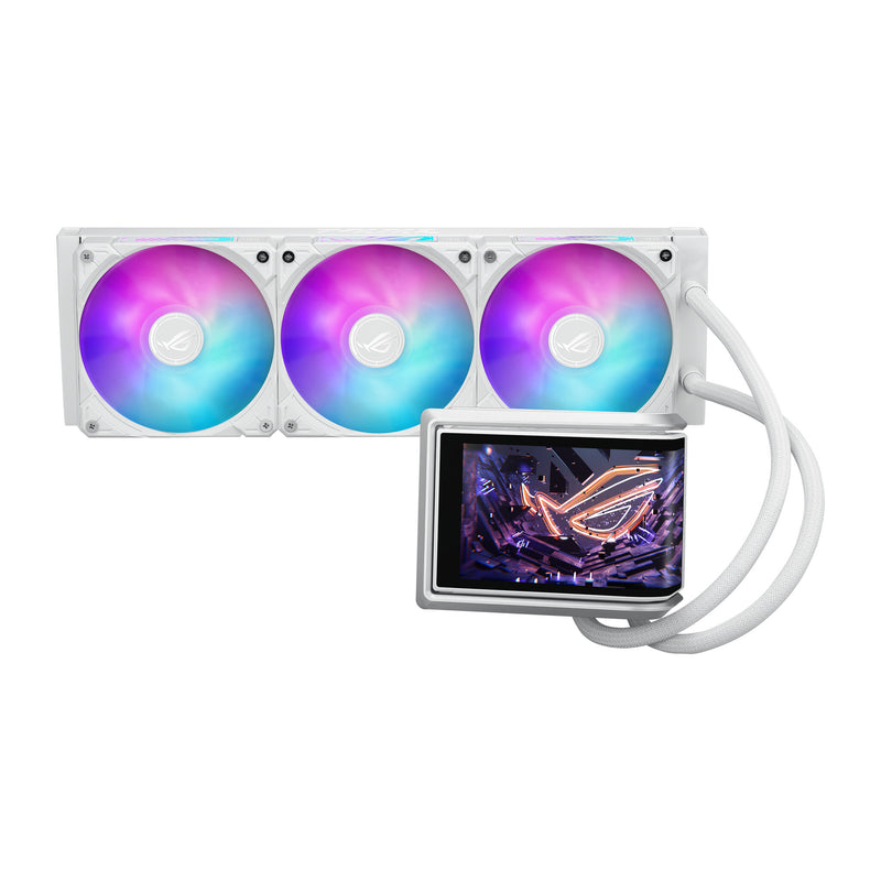 ASUS ROG RYUO IV 360 ARGB WHT Processor Alt-i-en væskekøler 12 cm Hvid