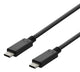 Deltaco USB 2.0 USB-C til USB-C kabel, 1m, USB-IF certificeret, 480 Mbit/s, sort