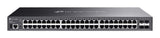 TP-Link Omada SG5452X(UN) netværksswitch Administreret L3 Gigabit Ethernet (10/100/1000) Sort