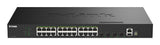 D-Link DGS-1530-28P/E netværksswitch Administreret L2 Gigabit Ethernet (10/100/1000) Strøm over Ethernet (PoE) Sort