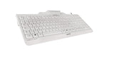 CHERRY KC 1000 SC tastatur Kontor USB QWERTY US engelsk Grå
