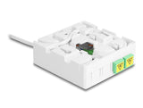DeLOCK 85932 InfiniBand og fiberoptisk kabel 20 m 2x SC Hvid