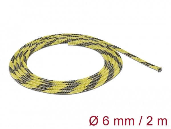 DeLOCK 20737 kabelbakke Sort, Gul