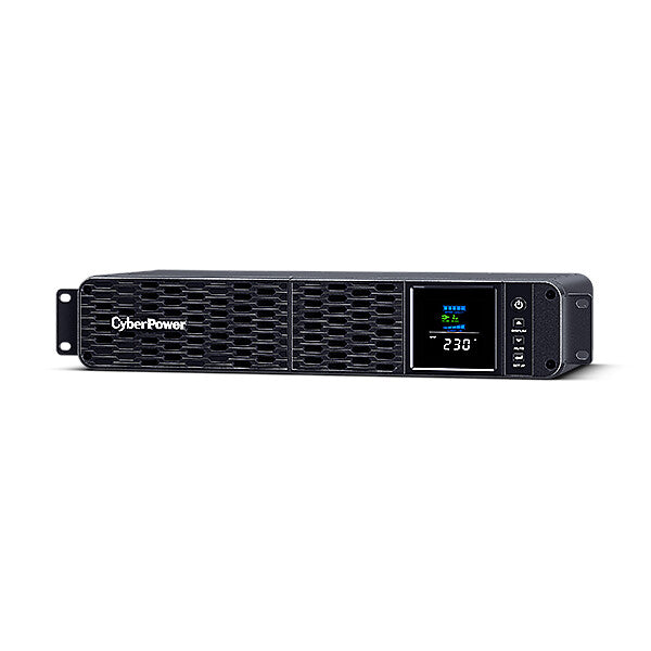 CyberPower CP1200EIPFCRM2U UPS-enhed Interaktivt indgangsstik 1,2 kVA 720 W 8 AC stikkontakt(er)