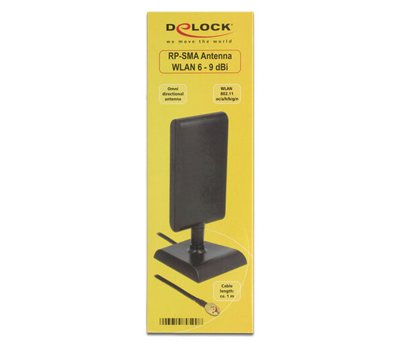 DeLOCK 89590 antenne RP-SMA 9 dBi