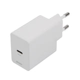 Deltaco USBC-AC146 oplader til mobil enhed Universel Hvid DC Hurtig opladning Indendørs