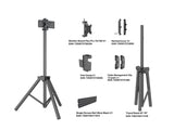 Multibrackets 8347 skærmbeslag til skiltning 109,2 cm (43") Sort