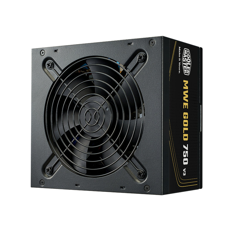 Cooler Master MWE Gold V3 ATX 3.1 Non-Modular Series enhed til strømforsyning 750 W 24-pin ATX Sort