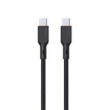 AUKEY CB-KCC101 USB-kabel USB 3.2 Gen 1 (3.1 Gen 1) USB C Sort