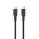AUKEY CB-KCC101 USB-kabel USB 3.2 Gen 1 (3.1 Gen 1) USB C Sort