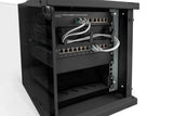 Digitus DN-49101 stativ 6U Vægmonteret stativ Sort