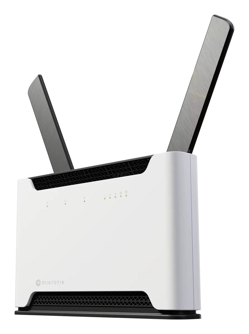 Mikrotik Chateau LTE7 ax trådløs router Gigabit Ethernet Dual-band (2,4 GHz / 5 GHz) 4G Sort, Hvid