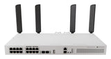 Mikrotik CRS418-8P-8G-2S+5axQ2axQ-RM L2/L3 Gigabit Ethernet (10/100/1000) Strøm over Ethernet (PoE) 1U