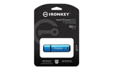 Kingston Technology IronKey 32GB USB-C Vault Privacy 50C AES-256 Encrypted, FIPS 197