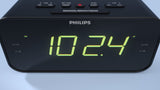 Philips TAR3306/12 vækkeur Digital alarmur Sort