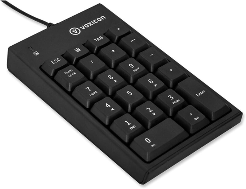 Voxicon DNP-611W numerisk tastatur USB Sort