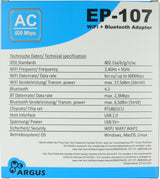 Inter-Tech 88883056 netværkskort WLAN / Bluetooth 600 Mbit/s