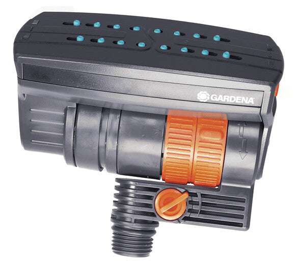 Gardena 13050-20 vandsprinkler Oscillerende vandsprinkler Plast Sort, Orange