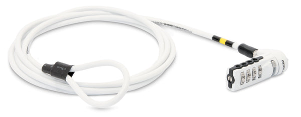 Mobilis 001254 kabellås Hvid 1,8 m