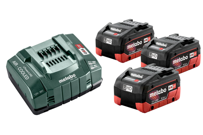 Metabo 685074000 ledningsfrit batteri / ledningsfri oplader Batteri- og opladersæt