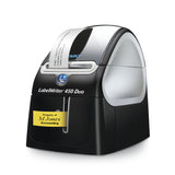DYMO LabelWriter 450 Duo etiketmaskine | Direkte termisk etiketprinter | Hurtig udskrivning af etiketter, stregkoder og meget mere | Udskriver både LW-etiketter og D1-plastiketiketter