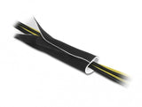 DeLOCK 20865 kabelbakke Sort, Hvid