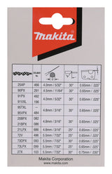 Makita 191H12-3 tilbehør til elektrisk kædesav 1 stk