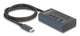 DeLOCK 64189 interface hub USB 3.2 Gen 1 (3.1 Gen 1) Type-C 10000 Mbit/s Blå