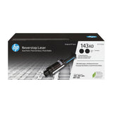 HP Genopfyldningssæt med to pakker til 143AD Black Original Neverstop