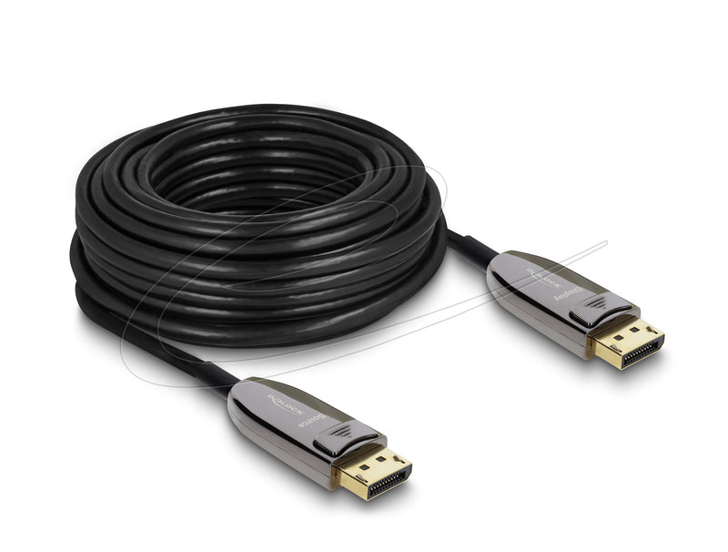 DeLOCK 87108 DisplayPort kabel 15 m Sort