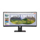 Lenovo ThinkVision T34WD-40 computerskærm 86,4 cm (34") 3440 x 1440 pixel Wide Quad HD LED Sort