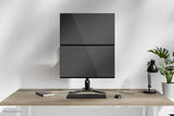 Neomounts DS45-600BL2V skærmbeslag og -stativer 81,3 cm (32") Skrivebord Sort