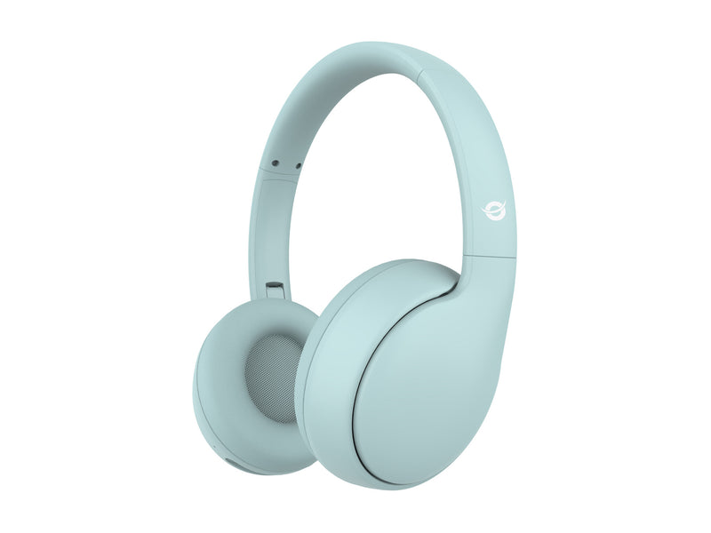 Conceptronic PARRIS04B hovedtelefoner/headset Kabel & trådløs Opkald/musik Bluetooth Lyse Blå