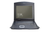 Digitus DS-72210-2GE rack-konsol 43,2 cm (17") 1280 x 1024 pixel Sort 1U