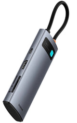 Baseus USB Type-C 5000 Mbit/s Grå