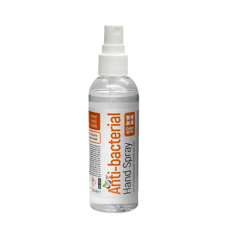 Colorway CW-3911 håndrenser Hånddesinfektionsmiddel 100 ml Sprayflaske Væske