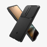 Spigen Optik Armor mobiltelefon etui 17,5 cm (6.9") Cover Sort
