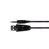 Modecom VOLCANO MC-839 SWORD Headset Ledningsført Spil Sort
