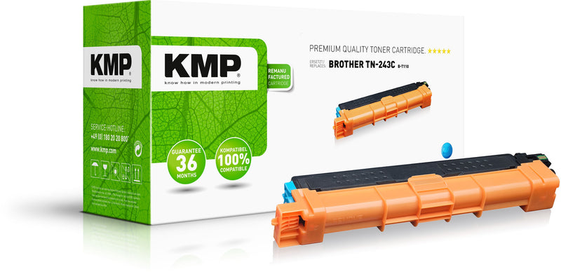 KMP 1268,0003 tonerpatron 1 stk Kompatibel Blå