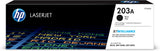 HP Original 203A LaserJet-tonerpatron, sort