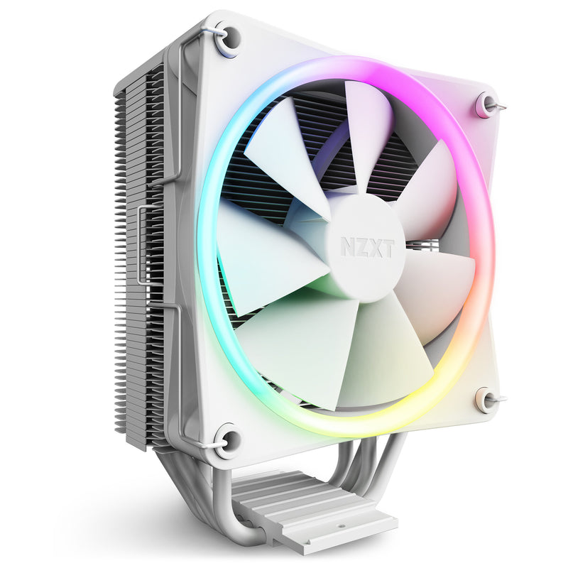 NZXT T120 RGB Processor Luftkøler 12 cm Hvid 1 stk