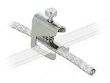 DeLOCK 66446 kabelholder Sølv