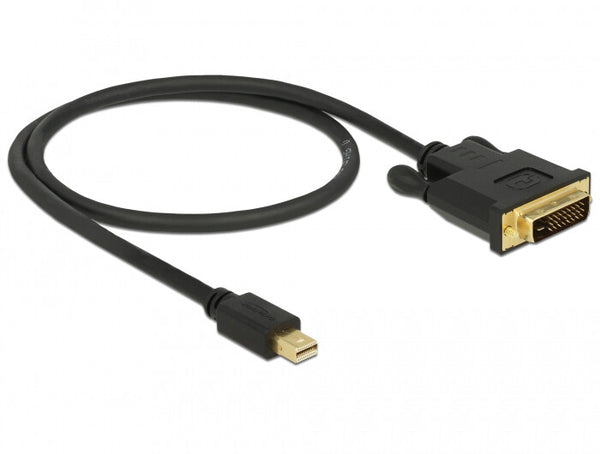 DeLOCK 83987 videokabel adapter 0,5 m Mini DisplayPort DVI-D Sort