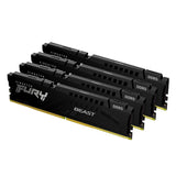 Kingston Technology FURY Beast 64GB 5200MT/s DDR5 CL40 DIMM (Sæt med 4) Black XMP